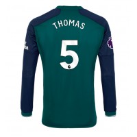 Arsenal Thomas Partey #5 Tretí futbalový dres 2023-24 Dlhy Rukáv